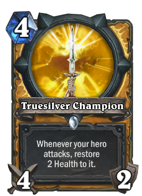 Truesilver Champion Hearthstone Wiki