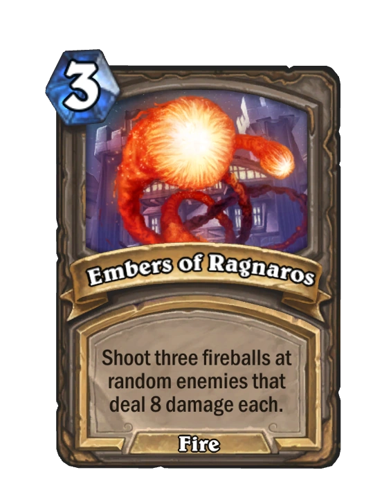 Embers of Ragnaros (boss) - Hearthstone Wiki