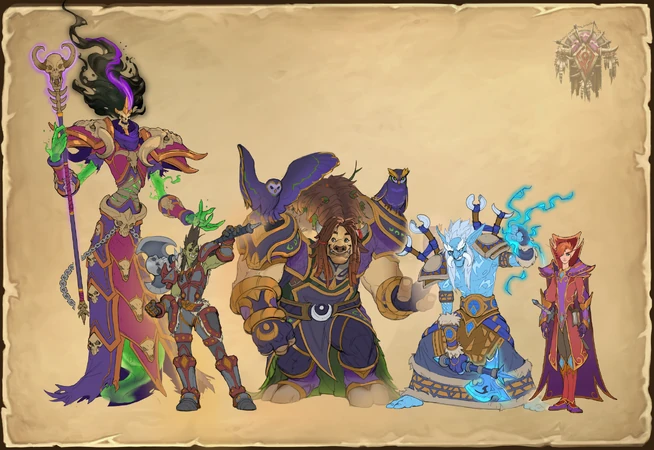 Full level Horde Mercenaries, concept art