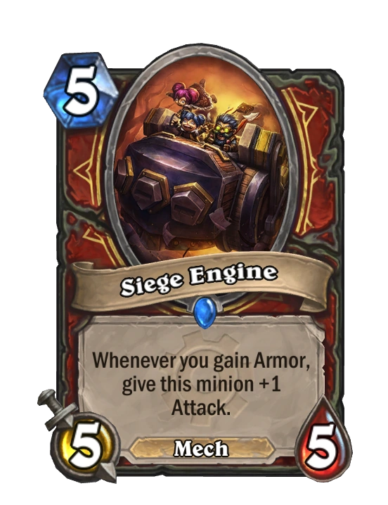 Siege Engine Hearthstone Wiki