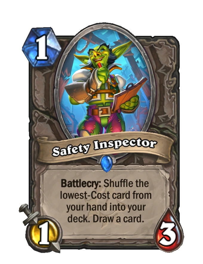 Safety Inspector Hearthstone Wiki