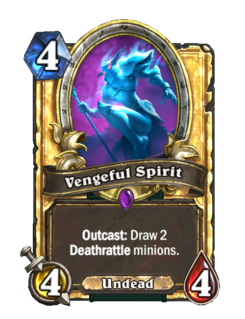 Vengeful Spirit (Forged in the Barrens) - Hearthstone Card