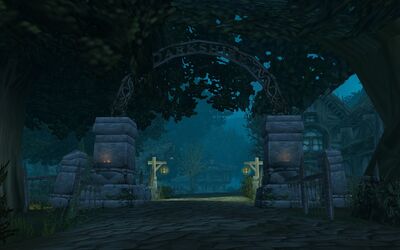 Darkshire gates WoW screenshot