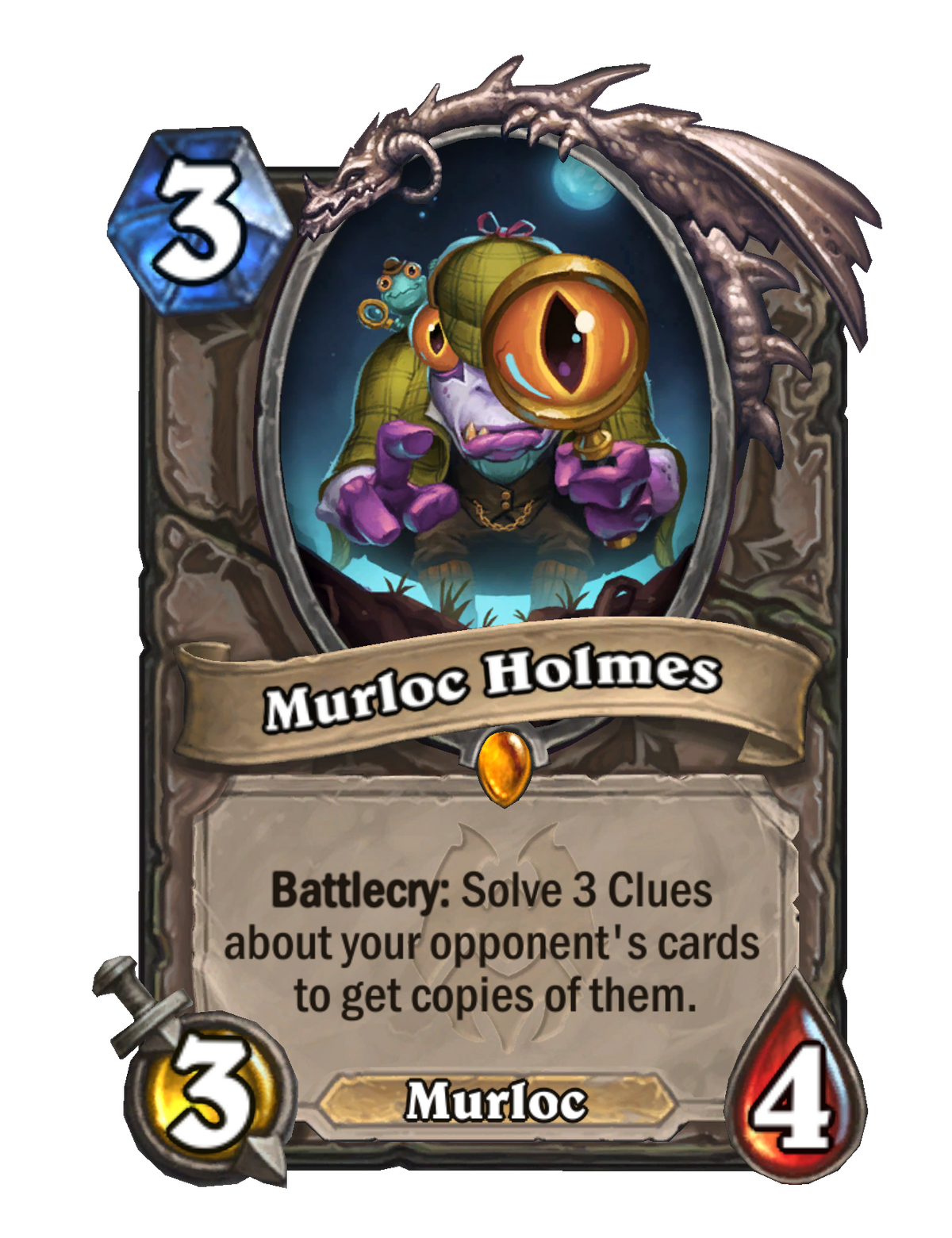 Murloc Holmes Hearthstone Wiki
