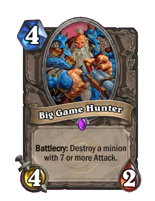 Big Game Hunter - Hearthstone Wiki