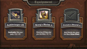 Mercenary's Equipments