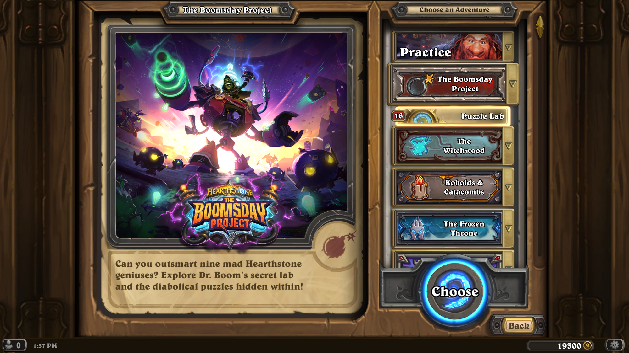 Puzzle Lab Hearthstone Wiki