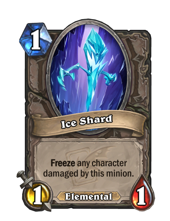 Ice Shard - Hearthstone Wiki