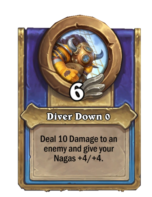 Mercenaries/Diver Down 1 Hearthstone Wiki