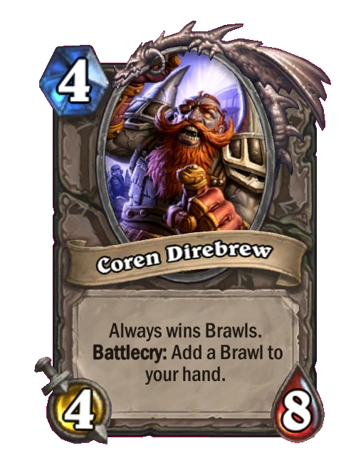 Coren Direbrew (Tavern Brawl) Hearthstone Wiki