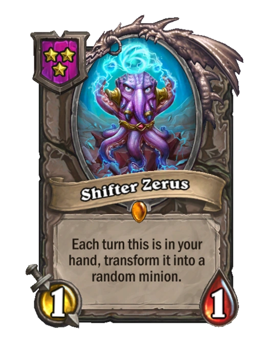 Battlegrounds/Shifter Zerus Hearthstone Wiki