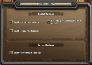 Privacy Settings - 24.0.0