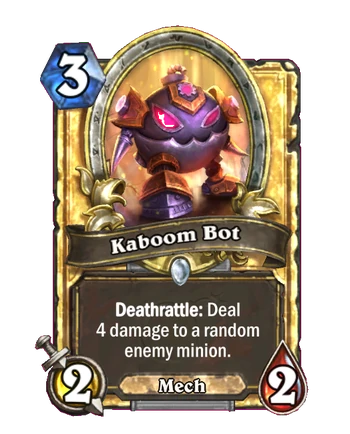 Kaboom Bot - Hearthstone Wiki