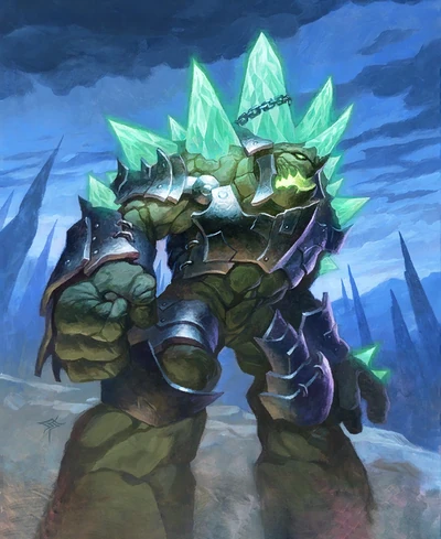 Scrapyard Colossus, full art