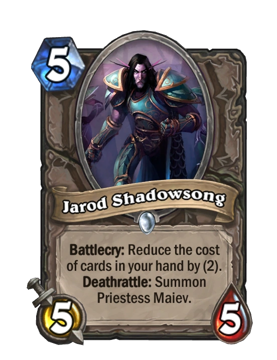 Jarod Shadowsong Hearthstone Wiki