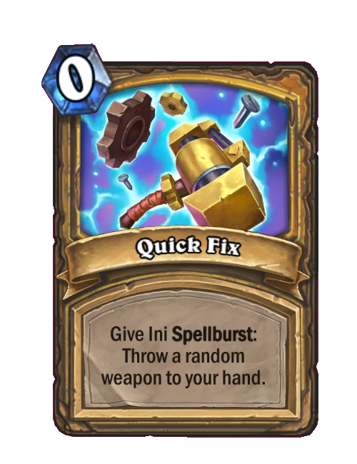 Quick Fix Hearthstone Wiki