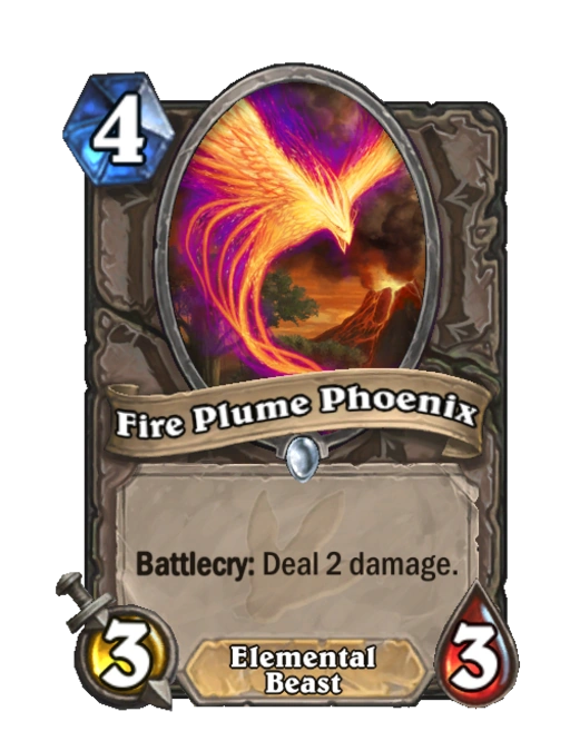 Fire Plume Phoenix - Hearthstone Wiki