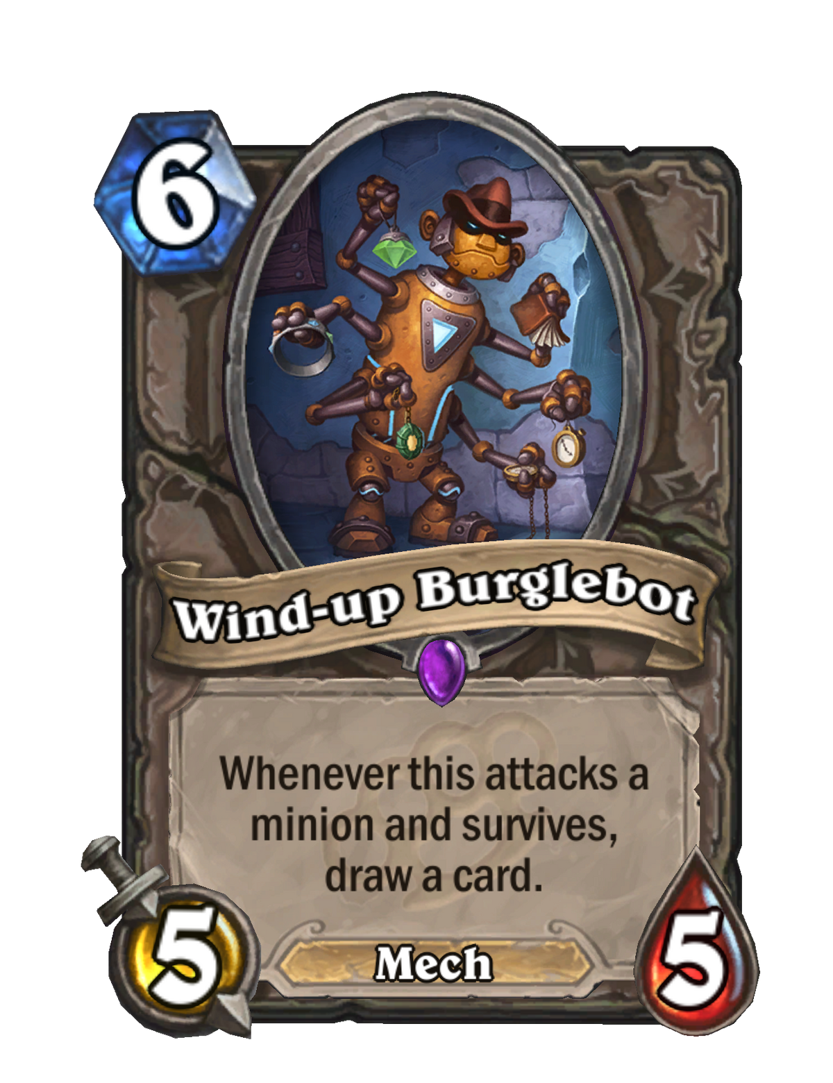 Wind them up. Hearthstone Wind up Burglebot. Карта робот Hearthstone. Hearthstone карты атакует существо. Хартстоун карты роботов.