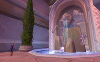 Dalaran fountain WoW