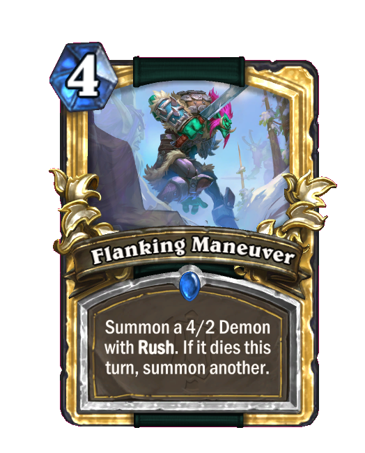 Flanking Strike - Hearthstone Wiki