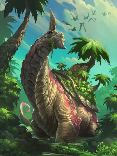 Barnabus the Stomper, full art