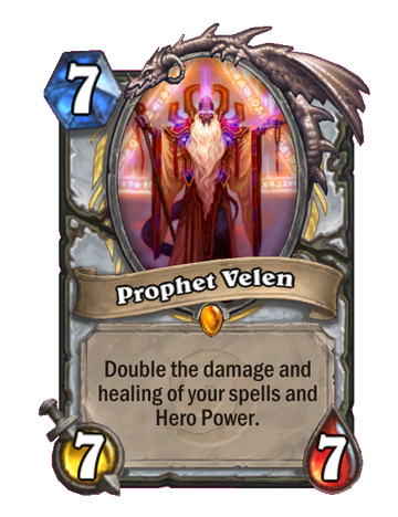 Prophet Velen Hearthstone Wiki