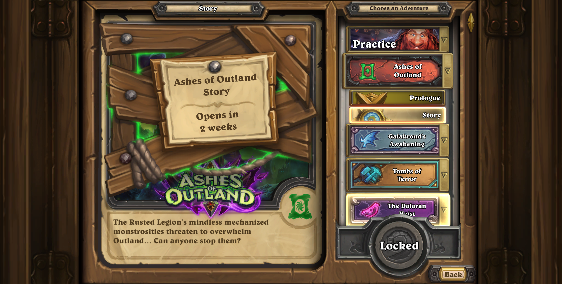 Quest – Outland Main Quest