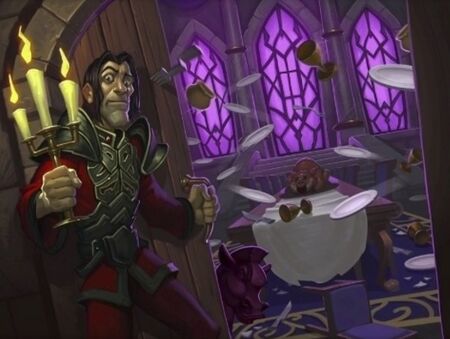 Moroes is only too delighted to show you around The Parlor