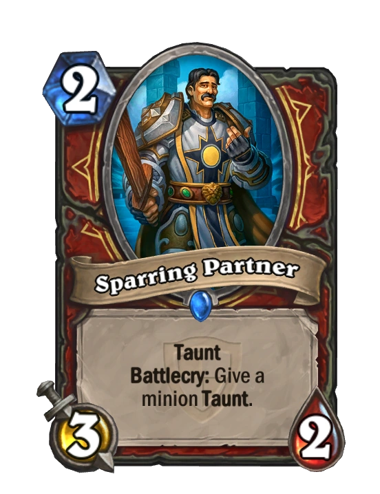 Sparring Partner Hearthstone Wiki