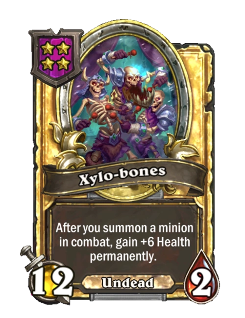 Battlegrounds/Xylobones (golden) Hearthstone Wiki
