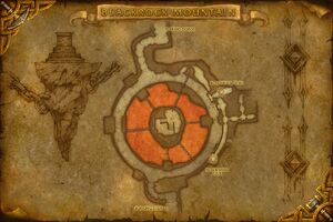 Blackrock Mountain - WoW map