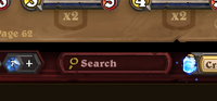 Collection search field