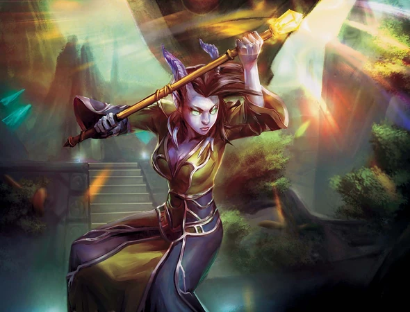 Lightwarden, full art