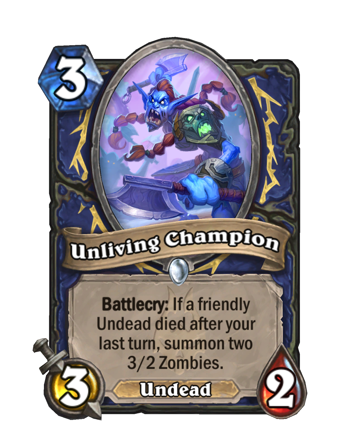 From one of my recent games: The Immortal Champion : r/hearthstone