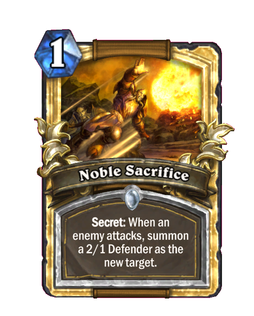 A Noble Sacrifice