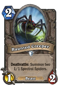 Haunted Creeper Hearthstone Wiki Fandom