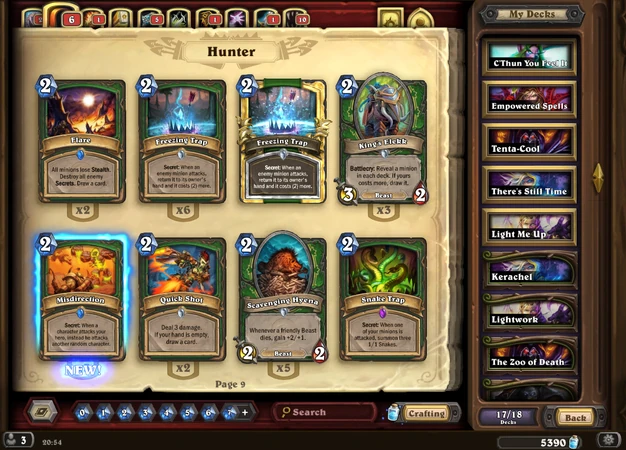 My Collection, prior to Patch 17.0.0.44222