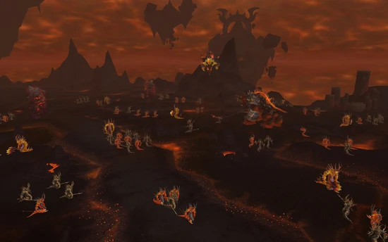 The , one area of the Firelands, in World of Warcraft