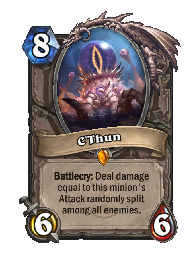 C'Thun (Caverns of Time) Hearthstone Wiki