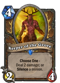 Keeper Of The Grove Hearthstone Wiki Keeper Of The Grove Hearthstone Wiki