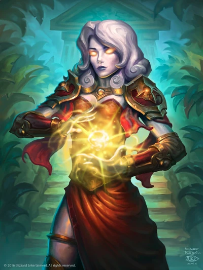 Amara, Warden of Hope, full art