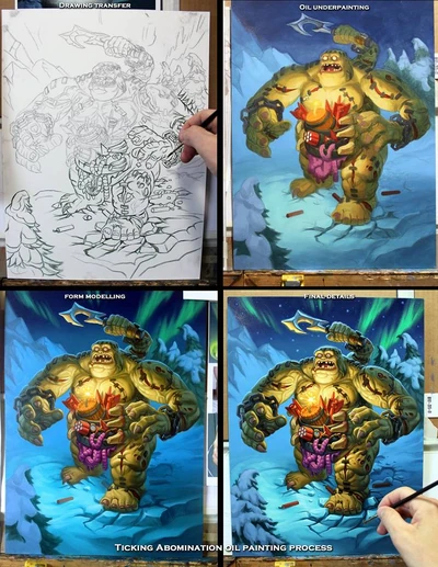 Card art progress