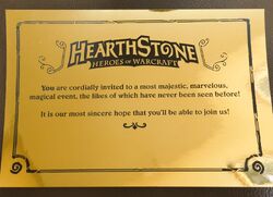 Heartstone invite July 2016