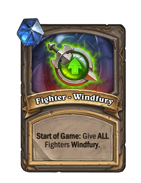 Mercenaries/Fighter Windfury Hearthstone Wiki