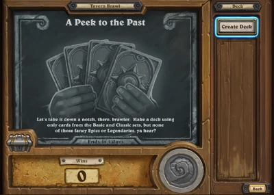 A Peek to the Past