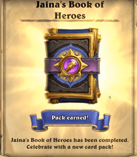 Book of Heroes Reward