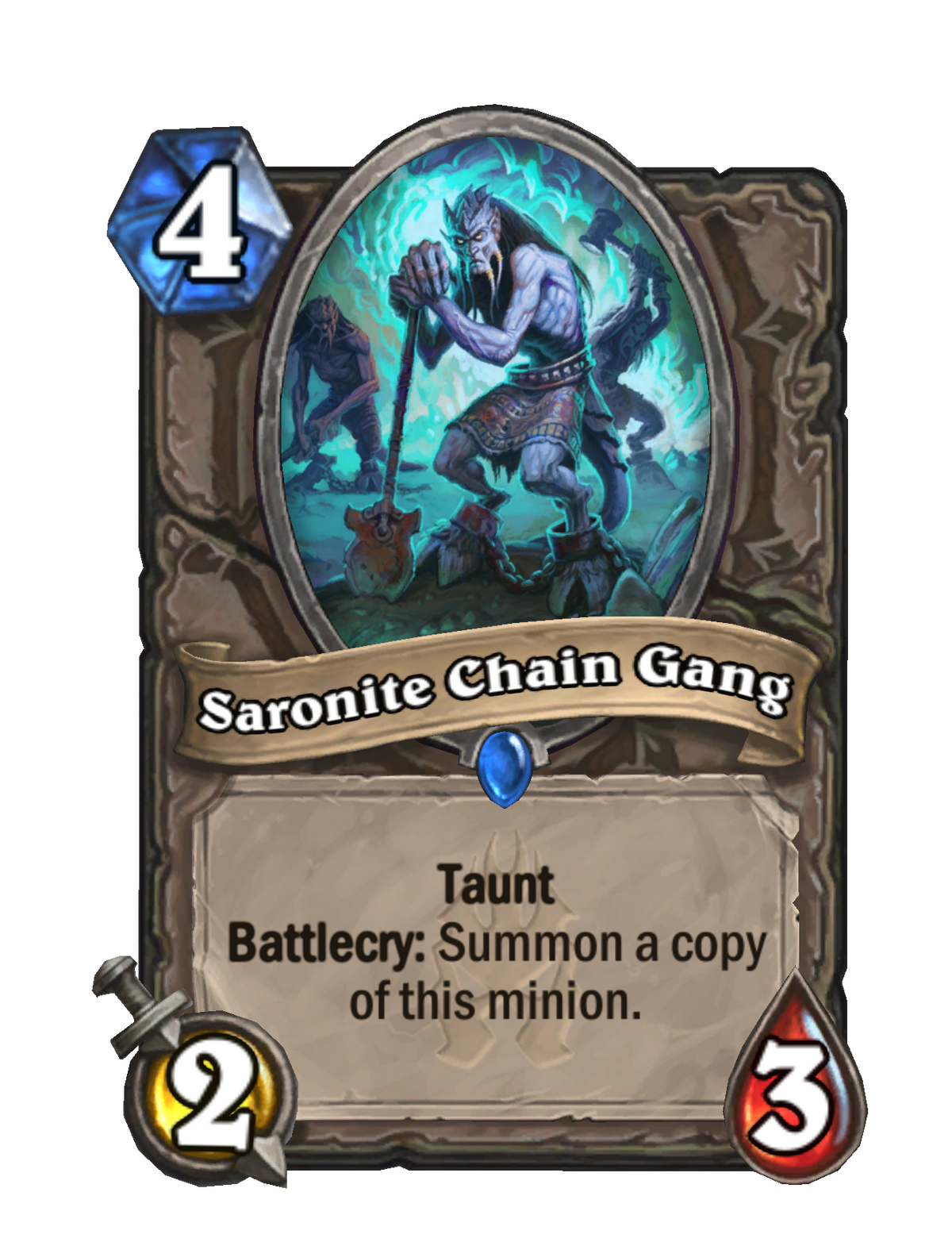 Saronite Chain Gang - Hearthstone Wiki
