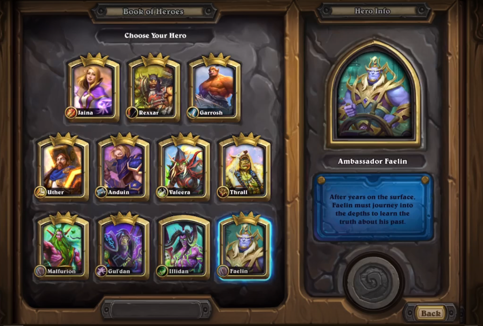 Book Of Heroes Hearthstone Wiki