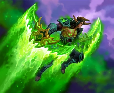 Blade Dance, full art