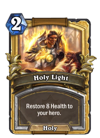 Holy Light Hearthstone Wiki